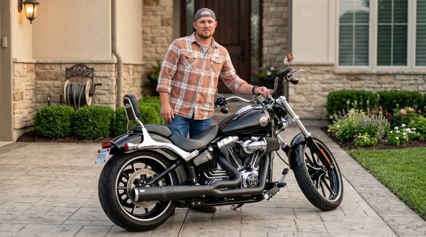 Customer testimonial photo