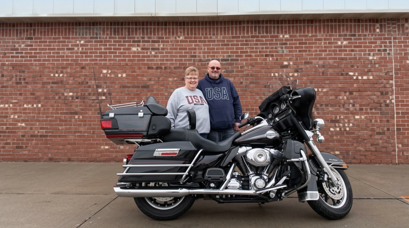 Customer testimonial photo