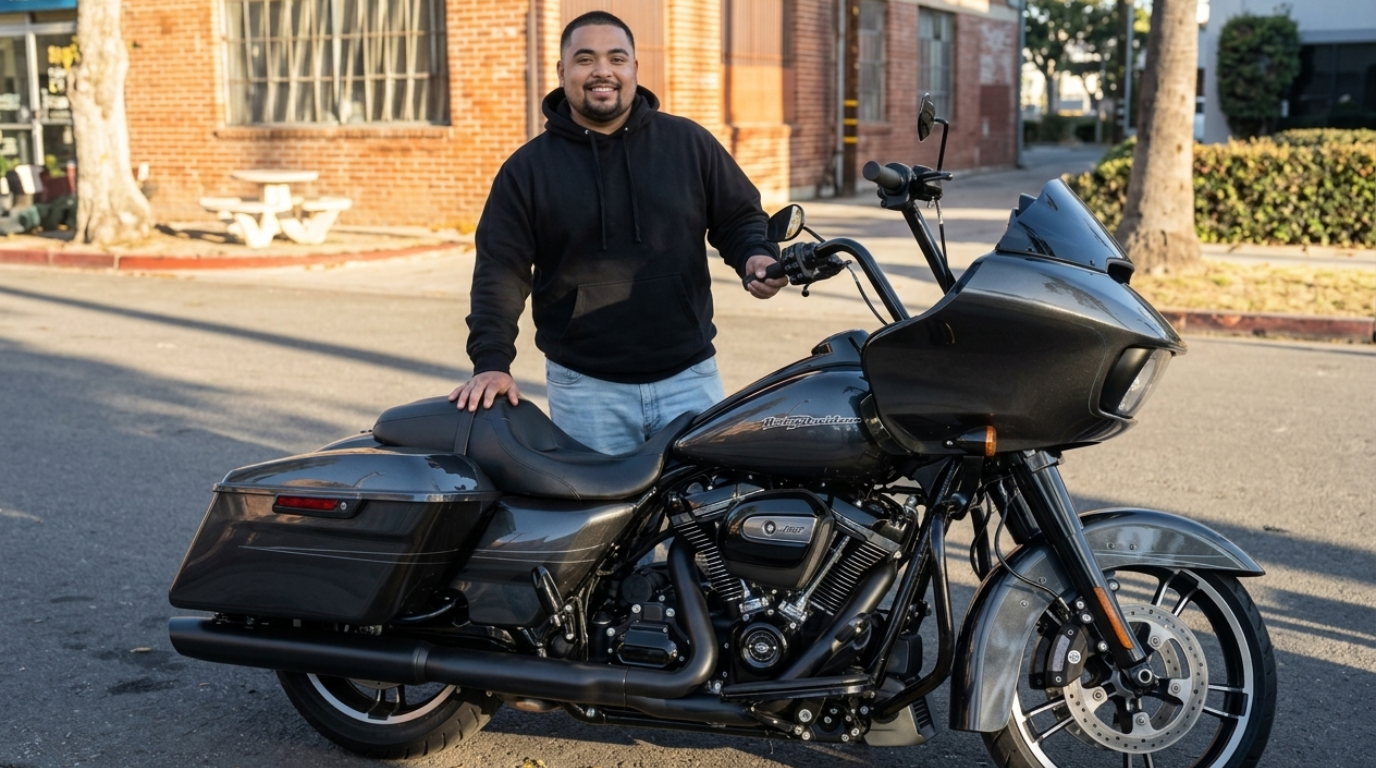 Customer testimonial photo